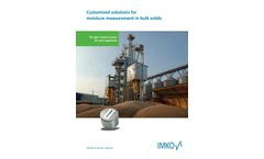 IMKO - Customized Solutions for Moisture Measurement In Bulk Solids - Brochure