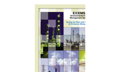 E!CEMS™,  Environmental Data Management System Brochure