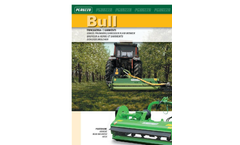 BULL - Heavy Duty Rear Mounted Flail Mower for 30 to 70 HP - Brochure