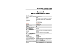 Colocynth Material Safety Data Sheet