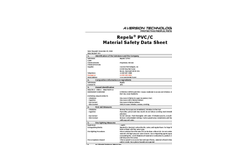 Repela Pvc Material Safety Data Sheet