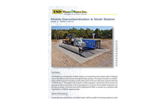 Model MDCS-1-20-40 - Mobile Decontamination & Wash Station Brochure