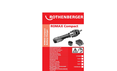 ROMAX - Compact Electro-hydraulic Press Machine Brochure