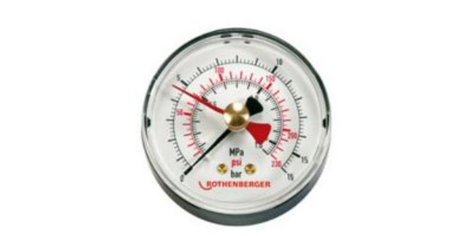 Model R1/4 - 16 Bar Pressure Gauge with Drag Indicator