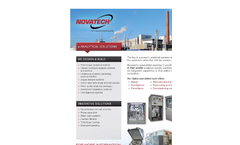 Novatech - Model CEMS - Continuous Emissions Monitoring Systems - Brochure