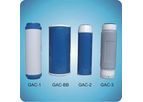 Model GAC - Granular Activated Carbon Filter Cartridge