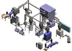 Makron Fibretec - Model Asphalt Additive Production Line - Asphalt Additives from Recycled Cellulose Fiber
