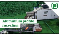 Aluminium profile recycling - Panizzolo Hammermill Flex Mobile - Video