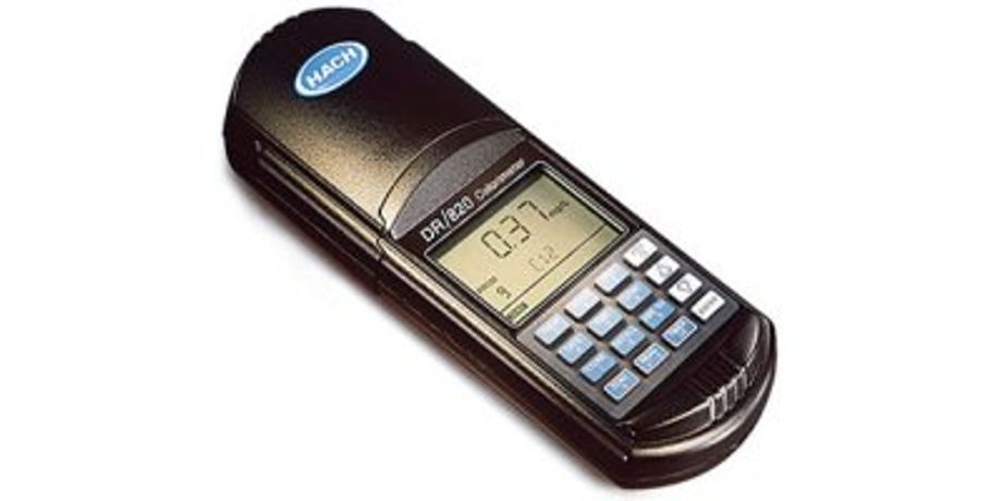 DR/820 - Spectrophotometers And Colorimeters - Portable ...