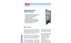 Industrial Ozone Generators - ECM-XT (40 to 1300 g/h) - Brochure