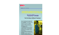 ESCO - Model CATADOX Pilot - Advanced Oxidation Pilot Plants for Wastewater & Gas Treatment - Brochure