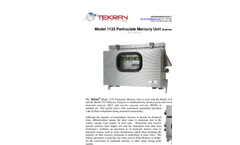 Tekran - Model 1135 - Particulate Mercury Module - Brochure