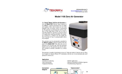 Tekran - Model 1100 - Zero Air Generator - Brochure