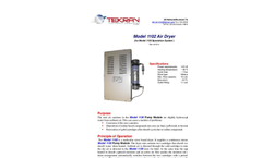 Tekran - Model 1102 - Air Dryer - Brochure