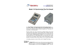 Tekran - Model 1110 - Synchronized Two Port Sampling System - Brochure
