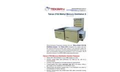 Tekran - Model 2750 - Methyl Mercury Distillation System - Brochure