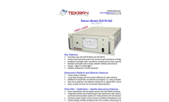 Tekran - Model 2537Xi-NG - Natural Gas Mercury Monitor - Brochure