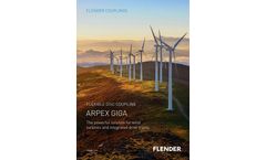 ARPEX - Model GIGA - Wind Coupling for Wind Turbine - Brochure
