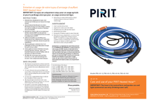 Pirit - 25` Heated Hose Brochure