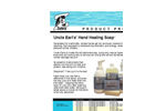 Uncle Earls - Hand Healing Soap Brochure