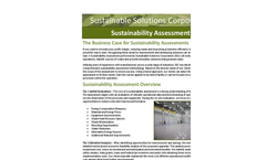 Sustainability Assessment Services Brochure