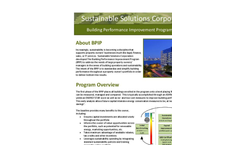 Building Performance Improvement Program Brochure