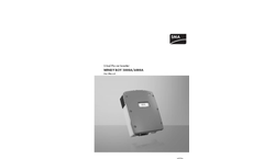 Sunny Island - Model 4.4M / 6.0H / 8.0H - Battery Inverter Brochure