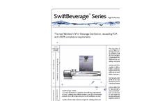 SwiftBeverage Series - High Performance UV System Brochure