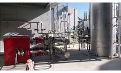 Biogas cleaning plant II - Video