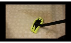 Vinyl Floor Cleaning with a Steam Cleaner - Video