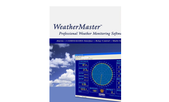 WeatherMaster - 8290 - Software for Orion Weather Stations Datasheet
