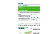 Energy Policy Tracking Software Brochure