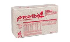 GreenFiber - Model INS765LD - Borate-Treated Blow-in Insulation Cellulose Fiber