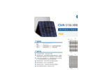 CSUN - Model CSUN-S156-5BB(M2) - 5 Busbar Solar Cells Brochure