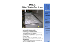 H2K - Model DTA Series - Diffused Aeration Tank Stripper - Brochure