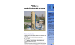 H2K - Model PCA Series - Packed Column Air Strippers - Brochure