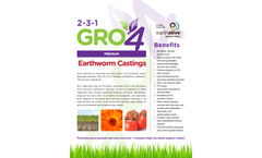Model Gro4 - Earthworm Castings Brochure