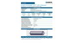 Fluid Systems TFC HR 4-inch Brackish Water RO Element - Datasheet