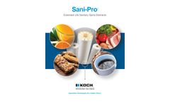 Sani-Pro - Extended Life Sanitary Spiral Elements - Brochure