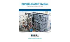 KONSOLIDATOR System - Clog-Resistant Tubular Ultrafiltration - Brochure