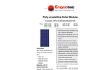 Engcotec - Model JAP6 72-280/285/290/295/300 - Polycrystalline Solar PV Module - Brochure