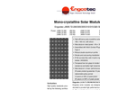 Engcotec - Model JAM6 72-290/300/305/310/315/320-SI - Monocrystalline Solar Module - Brochure