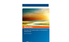 LAR - Model QuickCODlab - COD Analyzer for Laboratories - Brochure