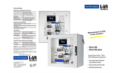 LAR - Model Elox100 - COD Analyzer for Low Particle Density Water - Brochure