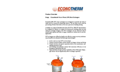 Econotherm - Exhaust Gas to Air Pre Heater - Brochure