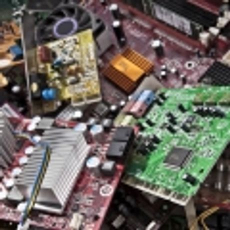 Recycling equipment for shredding electronic scrap (E-scrap) - Electronics and Computers