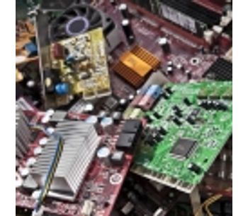 Recycling equipment for shredding electronic scrap (E-scrap) - Electronics and Computers