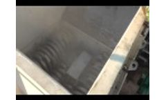 Saturn Shredder Model Q65 Quad Shaft Hybrid-Drive - Aluminum Extrusions Video