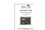 SB2000E MPPT Solar Controller- Brochure