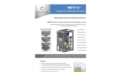 Terragon - Model WETT-O - Wastewater Electrochemical Treatment Technology for Oily Water and Bilgewater - Datasheet